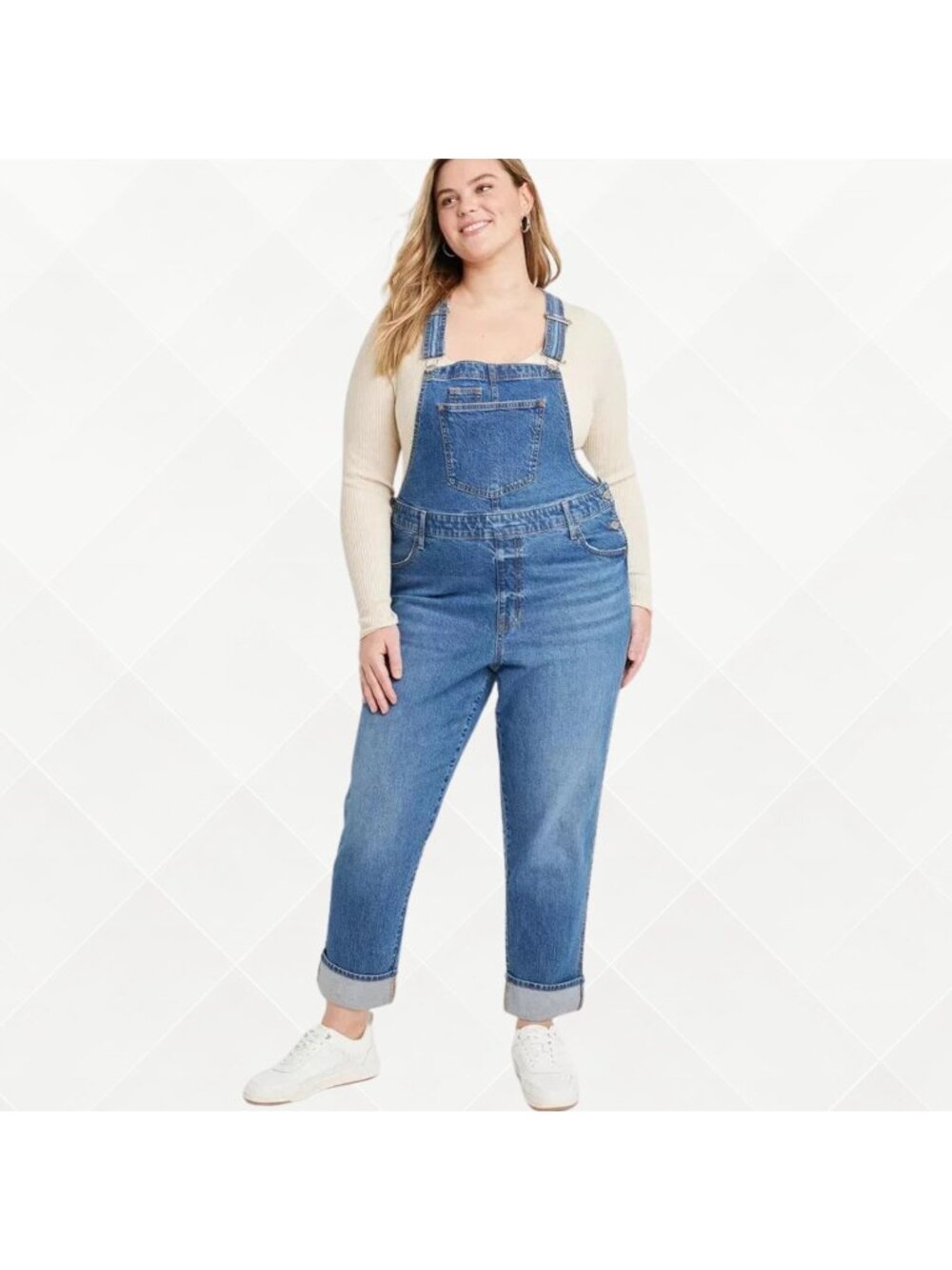 Universal Thread Denim Overalls • 28 • NWT • Medium Wash • WDM-100139